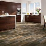 vinyl hardwood flooring open-plan contemporary kitchen with striking wood floor QEWYDAP