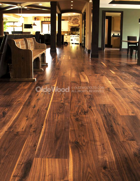 Walnut flooring wide plank walnut flooring | walnut hardwood flooring | olde wood QKUIRSM