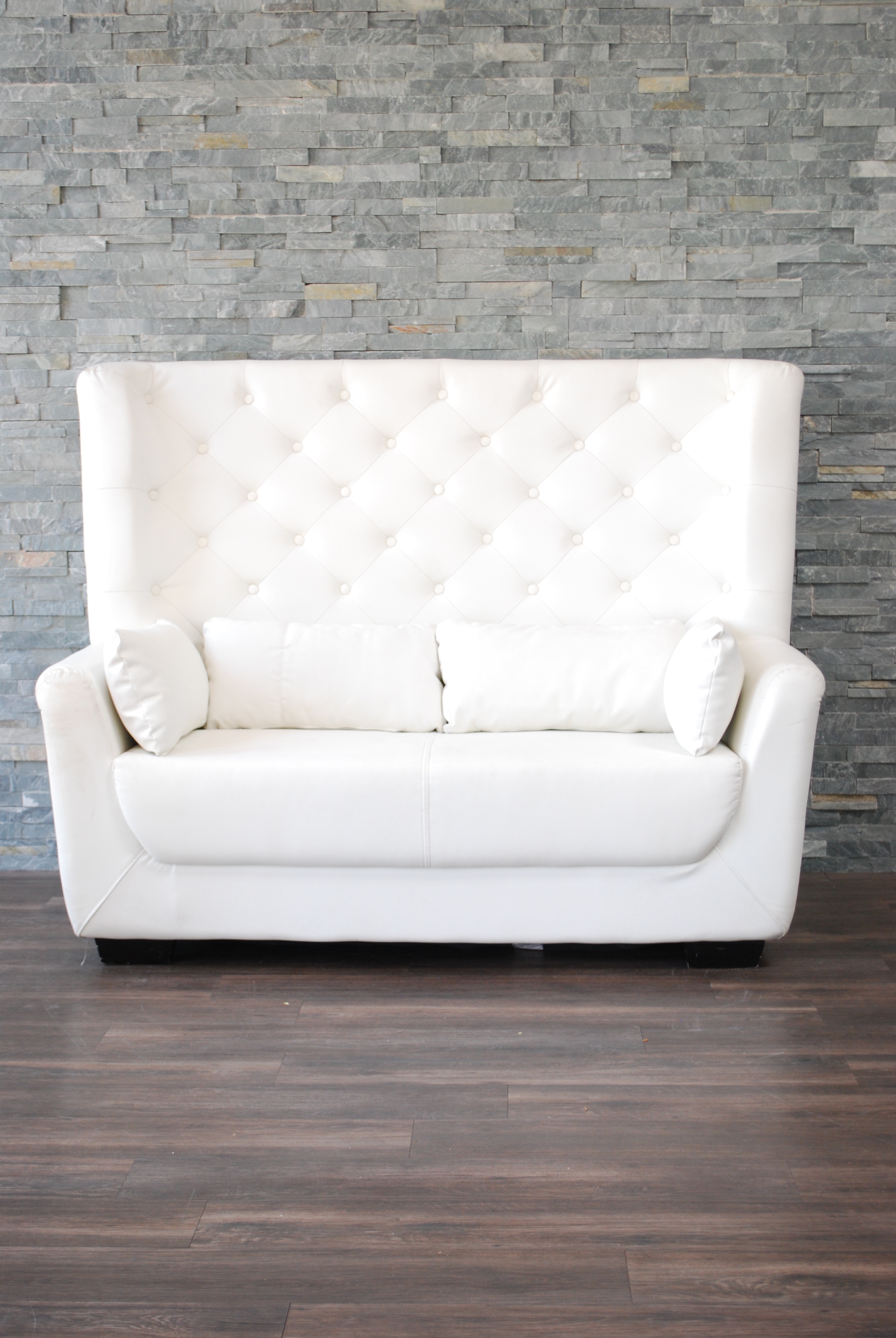 white tufted loveseat white leather high back tufted love seat KRMISUO