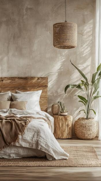 Rustic ​Bedroom: Use‍ earthy tones and natural textures for a cozy‍ retreat