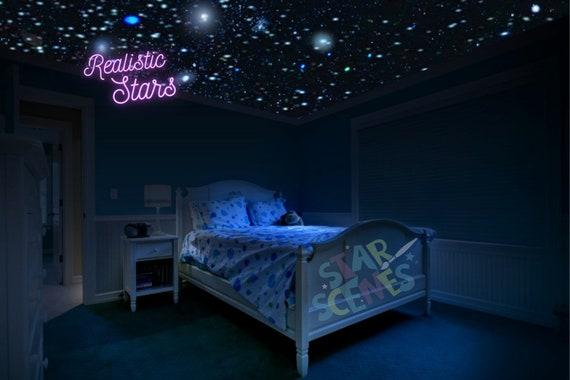 Starry Night: Celestial-themed Boy ‌Nursery with glow-in-the-dark ‍stars and planets