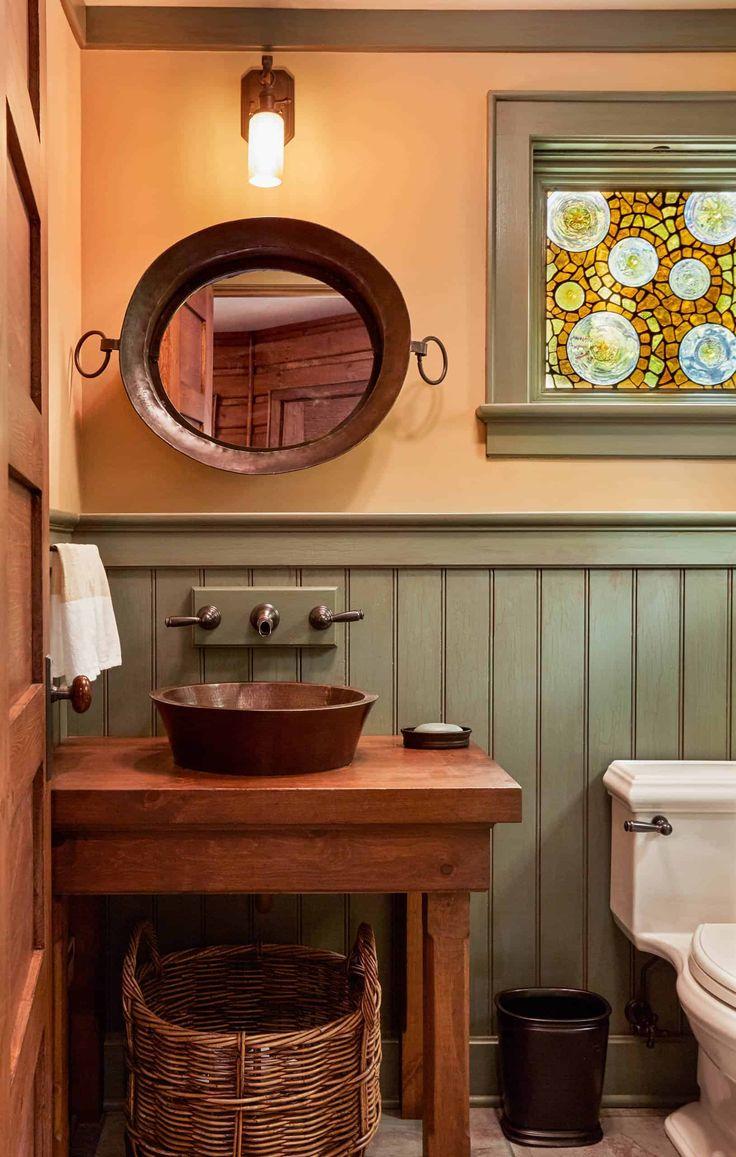 Incorporate⁤ beadboard paneling for a classic farmhouse bathrooms finish