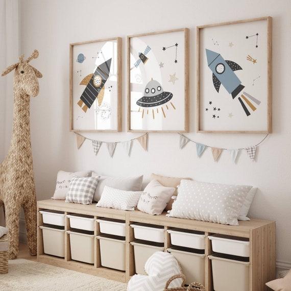 Magic ⁣of​ Space: ​Space adventure ⁣decor turns ​your Boy Nursery into ‌the cosmos