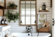 24 Charming Farmhouse Bathroom Ideas for a Cozy Retreat