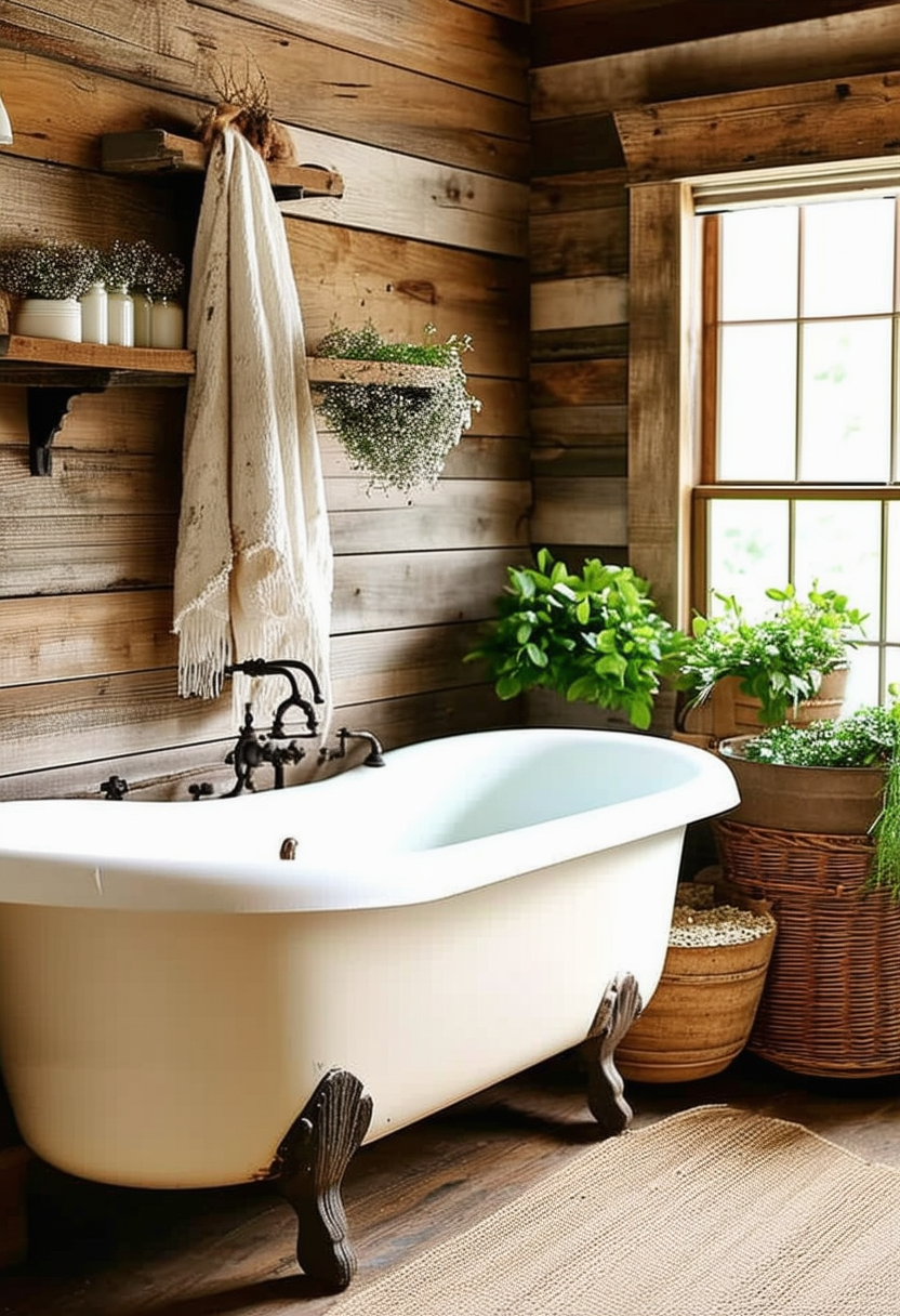 Inspiring Farmhouse Bathroom Ideas for Every Home