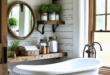 24 Inspiring Ideas for Your Dream Farmhouse Bathroom