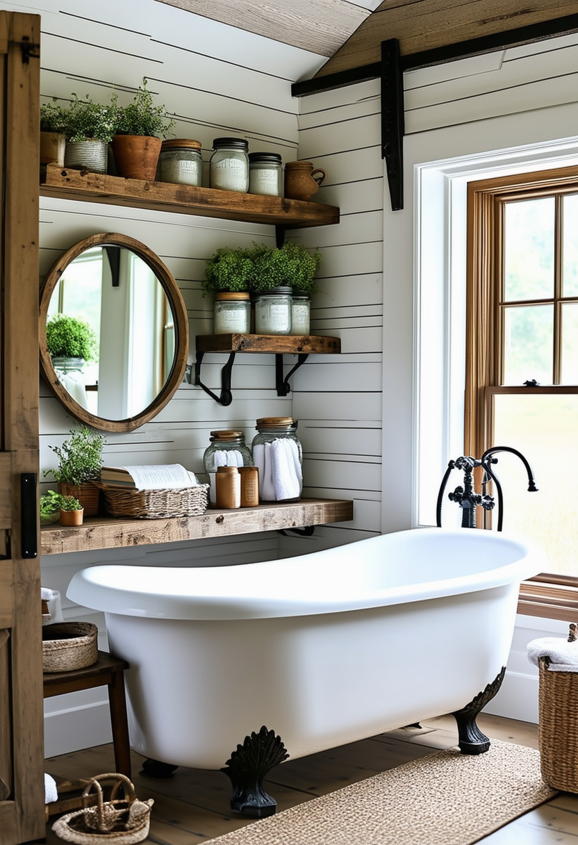 Inspiring Ideas for Your Dream Farmhouse Bathroom