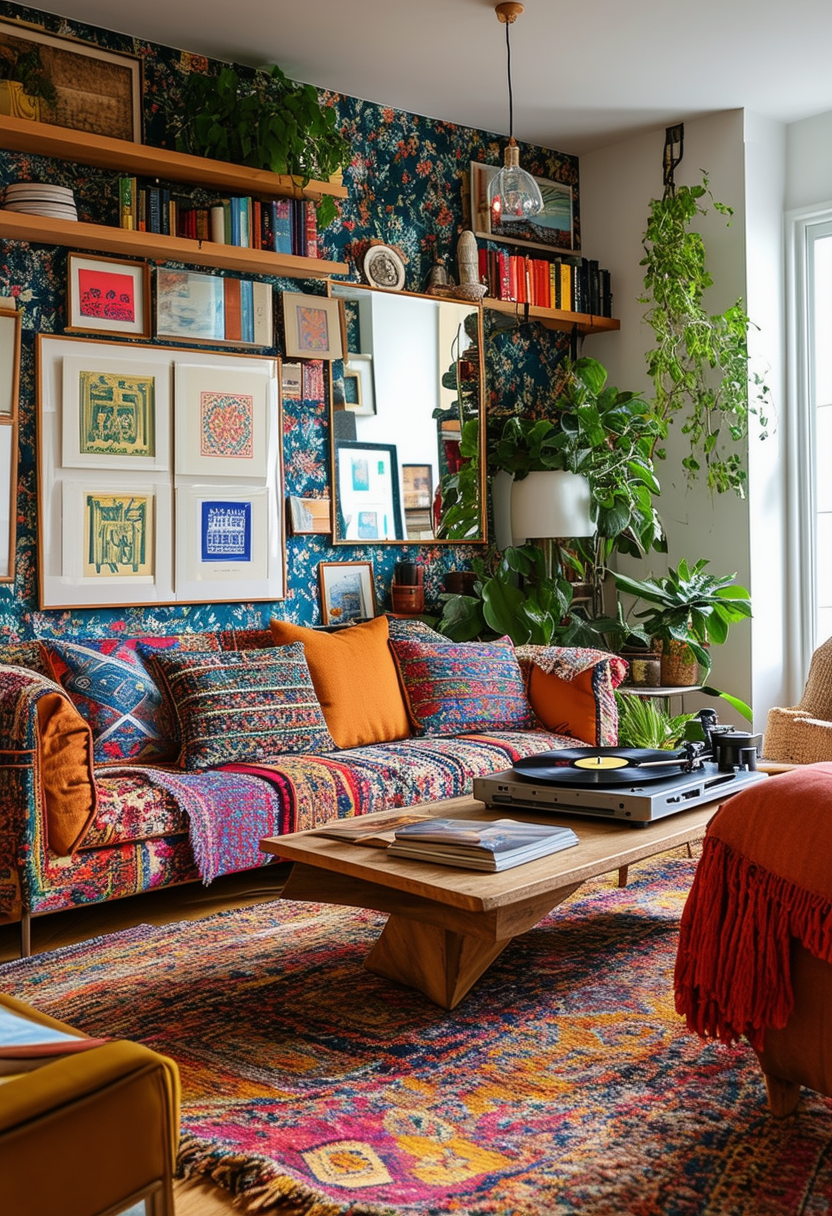 24 Unique Elements to Craft Your Eclectic Living Room Style