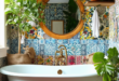 24 Unique Ideas for an Eclectic Bathroom Makeover