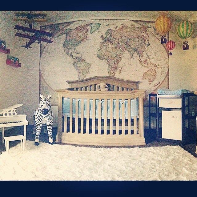 Global Explorations: Travel-themed accents inspire ⁤wanderlust​ in your⁢ Boy ⁢Nursery