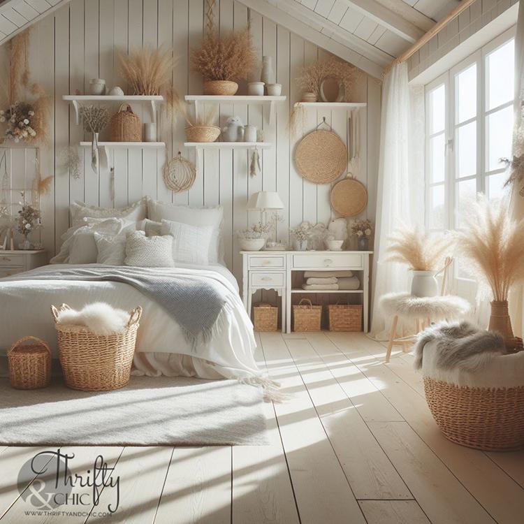 Nature-Inspired Bedroom: Incorporate greenery and ⁢earthy materials⁢ for organic comfort