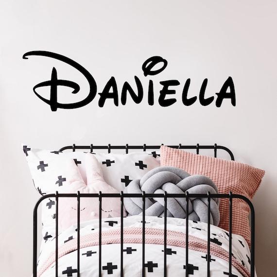 Custom name decals personalize your boy nursery with unique flair