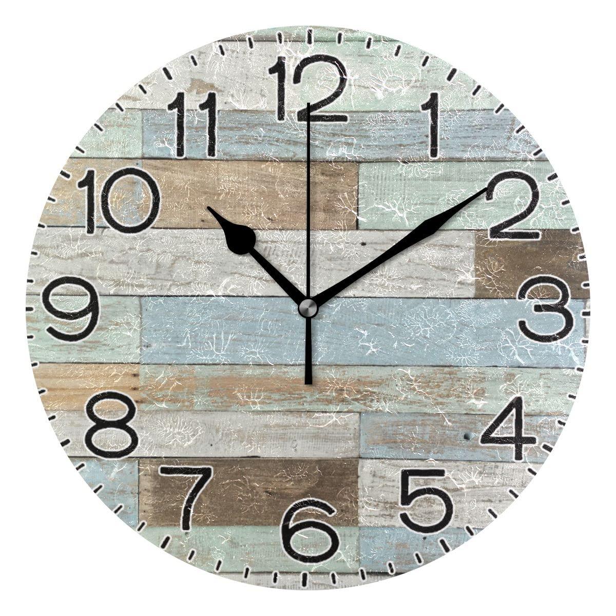 Hang a⁤ farmhouse clock for functional⁢ decoration in bathrooms