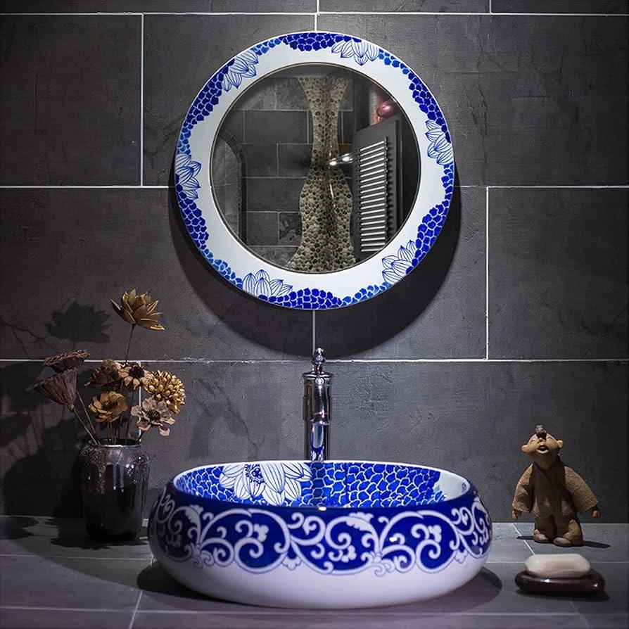 Hand-painted ceramics to elevate⁤ style in‍ your eclectic bathroom