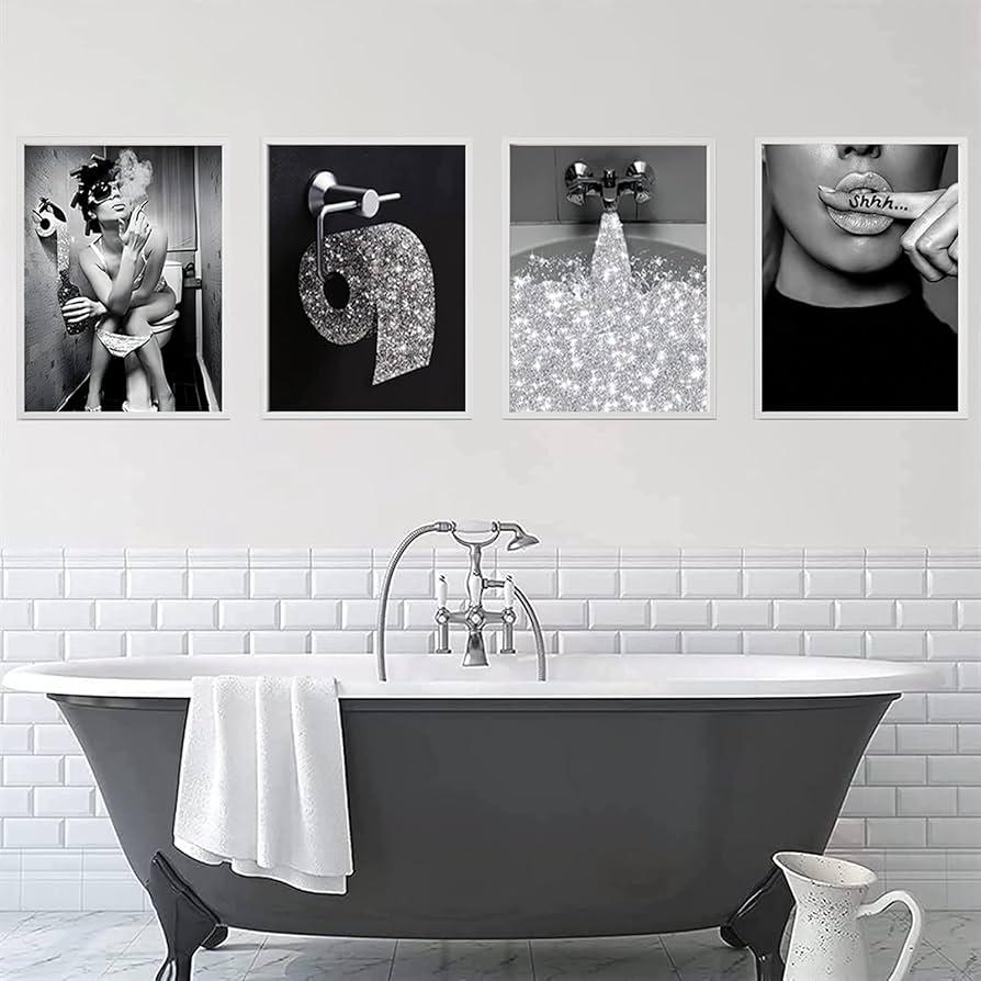 Uncommon‍ art⁣ pieces to enhance the ambiance of your ⁤eclectic ⁤bathroom