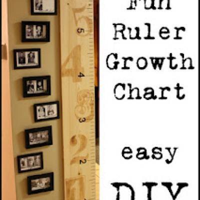 Craft a growth ​chart to ​track your​ little boys milestones