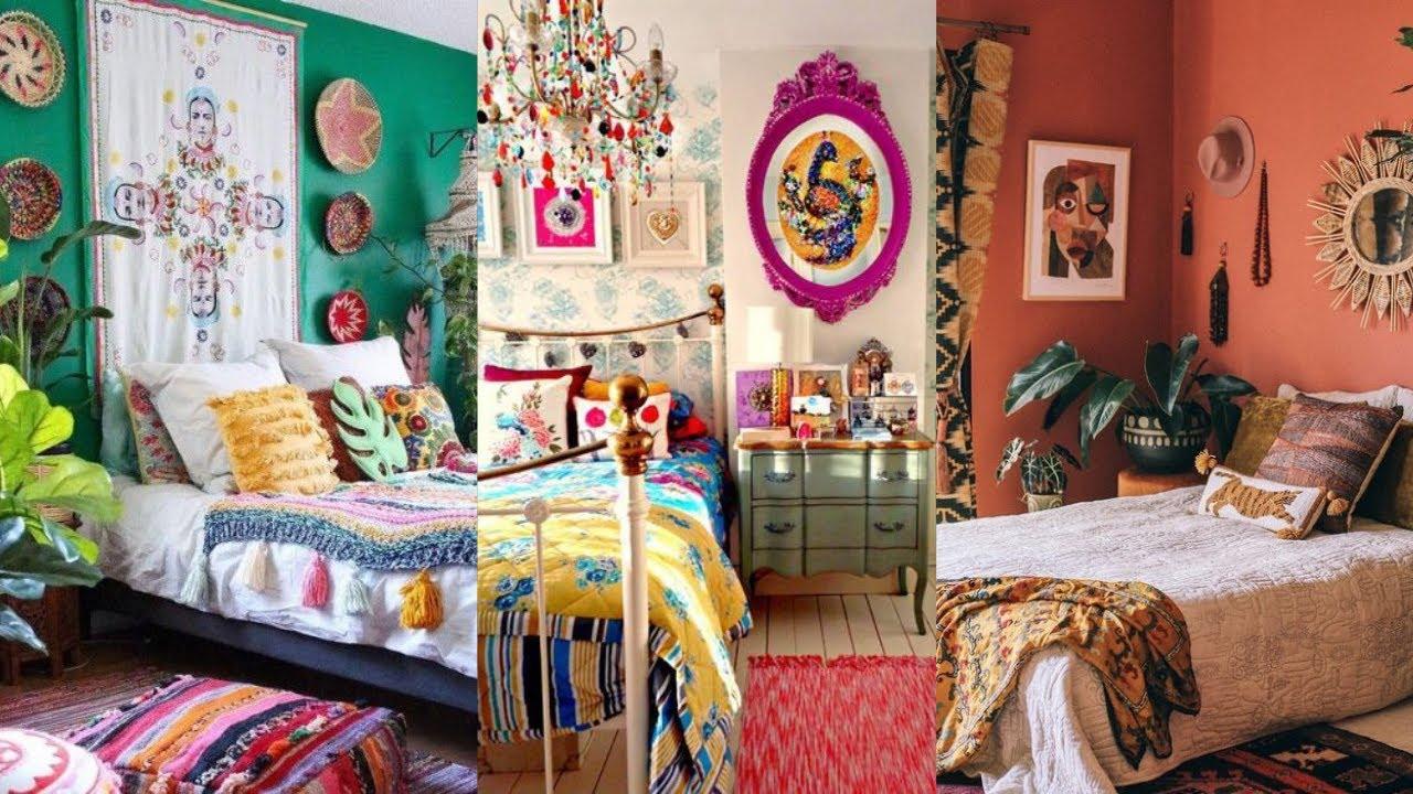 Boho-Chic ‍Bedroom: Embrace vibrant colors​ and⁣ eclectic patterns for relaxation