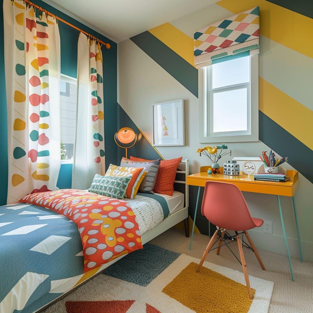 Whimsical Bedroom: ⁢Use playful elements and colors ​for⁢ an imaginative feel