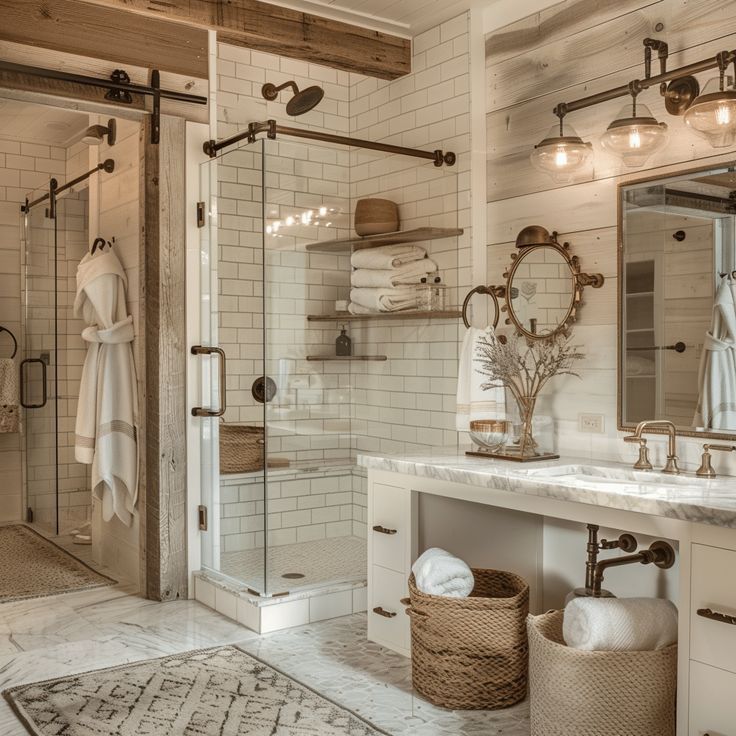 Inspiring Ideas to Transform Your Farmhouse Bathroom