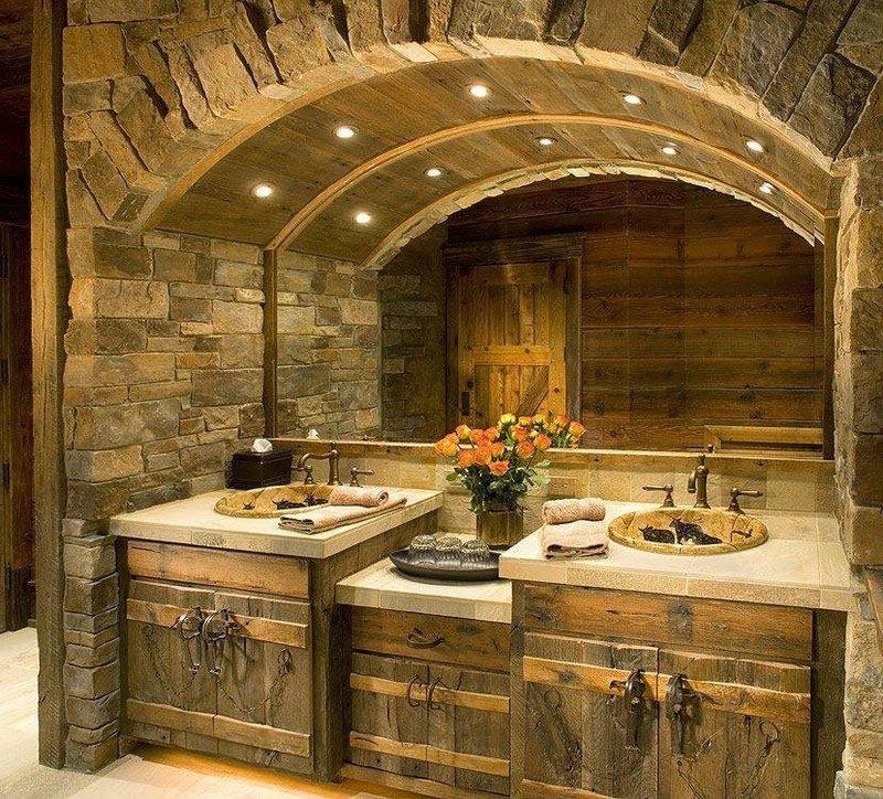 Reclaimed materials add ⁢sustainability to farmhouse bathrooms design