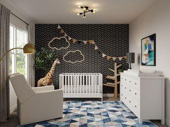 Incorporate geometric patterns for ‍a‌ modern spin ⁣in your‌ boy ​nursery