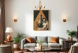 Timeless Elegance: Embracing Vintage Living Rooms with Brass Light Fixtures