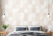 Transform Your Space: Inspiring Geometric Wallpaper Ideas for a Modern Bedroom