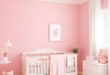 Creating Serenity: Designing a Dreamy Pink and White Nursery for Your Little Girl