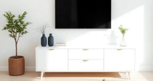 Embracing Simplicity: Designing a Chic Living Room with a Minimalist Media Console