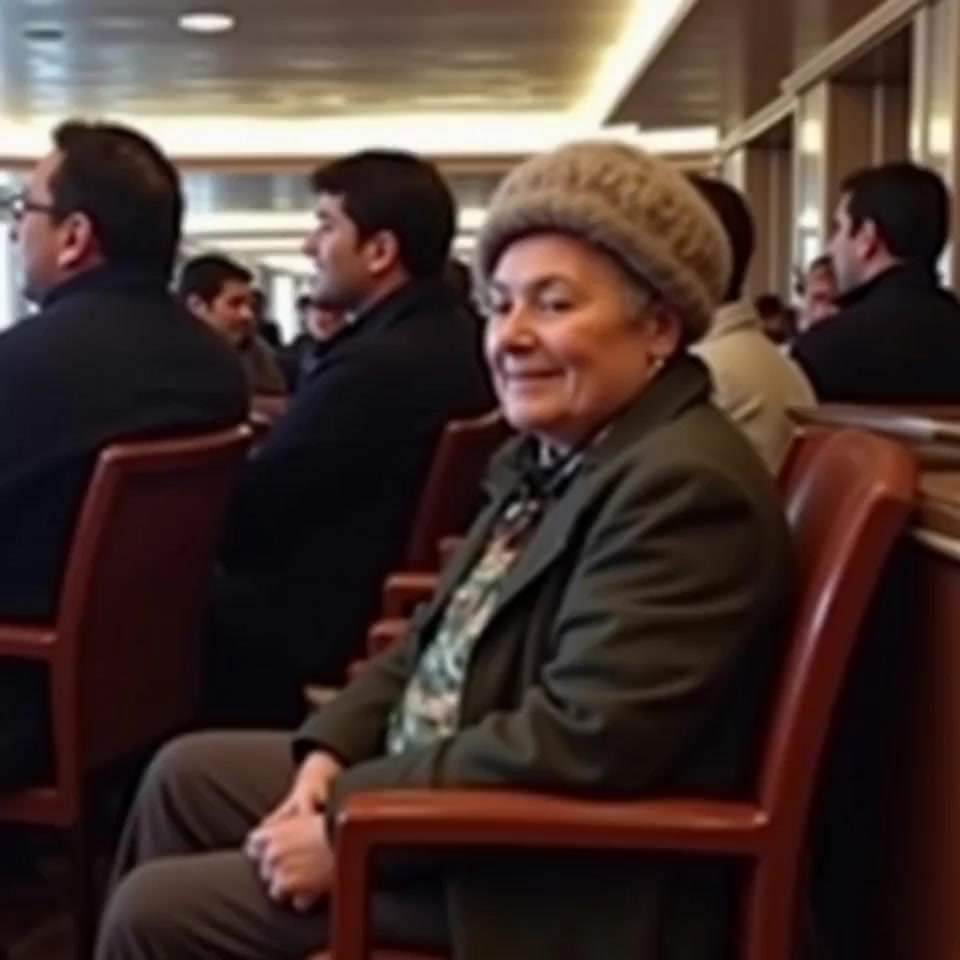 CRUISE GUESTS MOCKED THE OLD WOMAN IN THE VIP LOUNGE, BUT THEN THE CAPTAIN WALKED