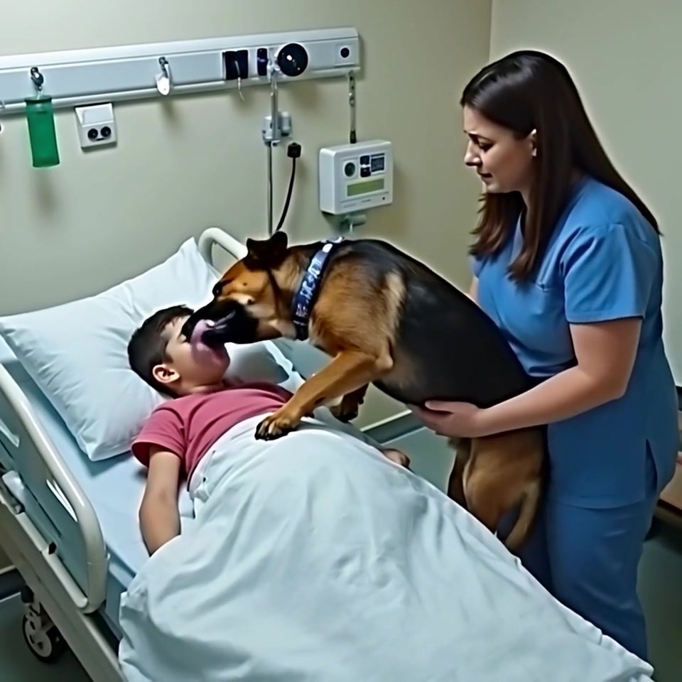 Loyal Dog Won’t Leave Injured Friend