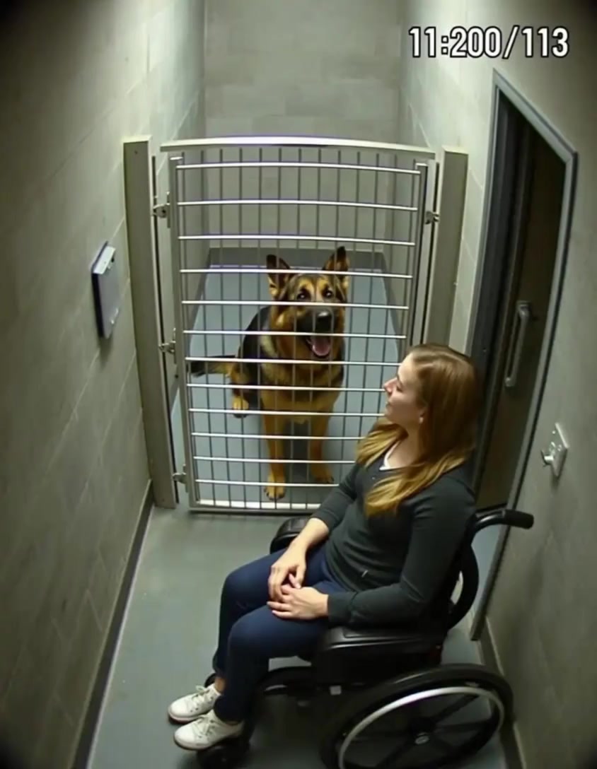 She came in on a wheelchair. They told her: “Don’t go near Ranger… he’s too