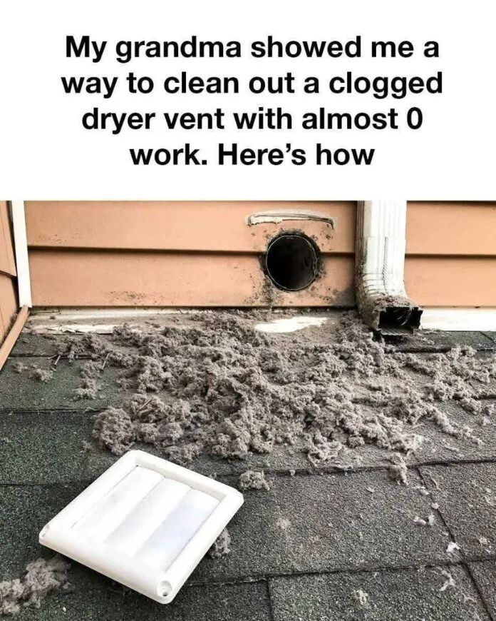 Grandma’s Clever Dryer Vent Trick Everyone Should Know
