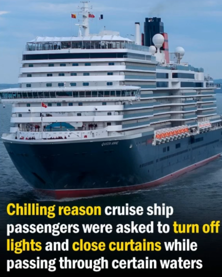 Cruise Passengers Were Asked to Dim Lights and Close Curtains for an Unexpected Safety Measure