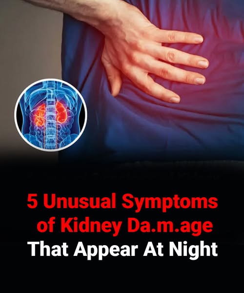 Night Clues: 5 Rare Symptoms Pointing to Kidney D.amage