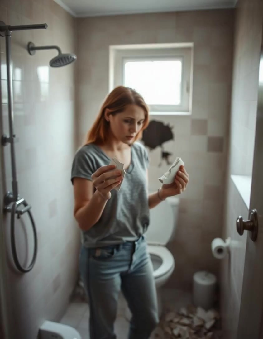 While my husband was not at home, my father-in-law told me to take a hammer