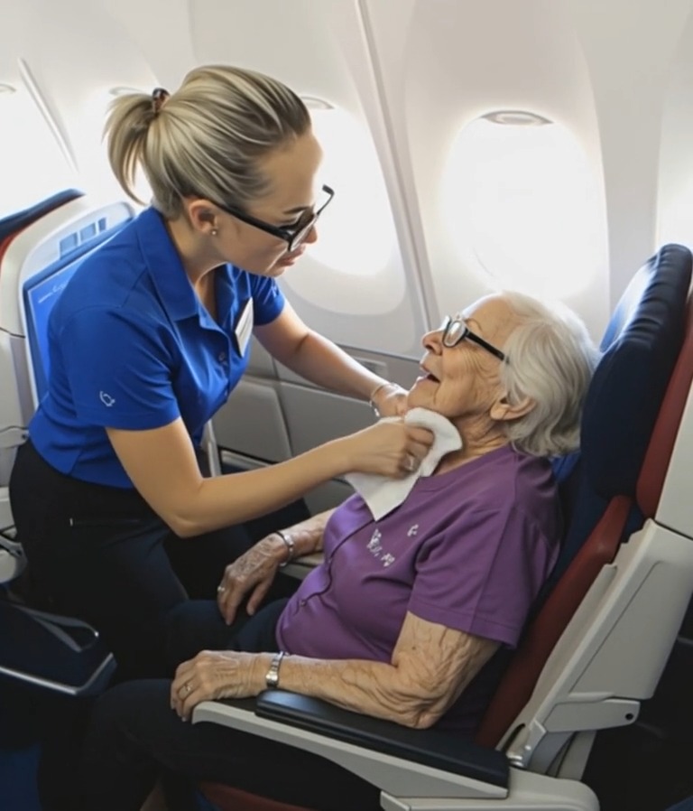 Saved a 62-Year-Old Woman’s Life at 35,000 Feet — Two Years Later, She Knocked on My Door With an Unbelievable Gift