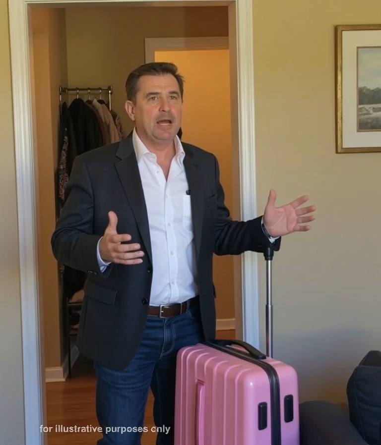 My Stepmother Burned My College Acceptance Letter in the Fireplace — Until a Stranger with a Pink Suitcase Knocked on the Door and Changed Everything