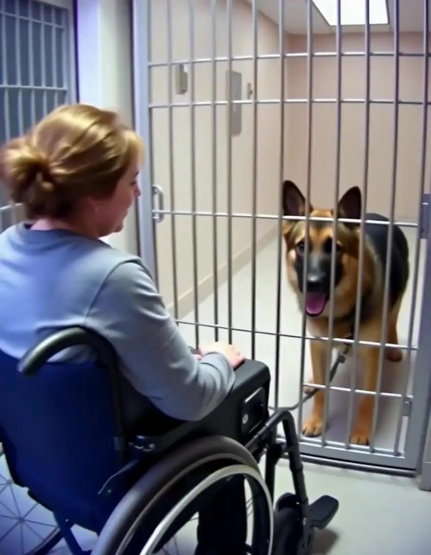 The Shelter’s Most Aggressive Dog Met a Girl in a Wheelchair… What Happened Next Stunned