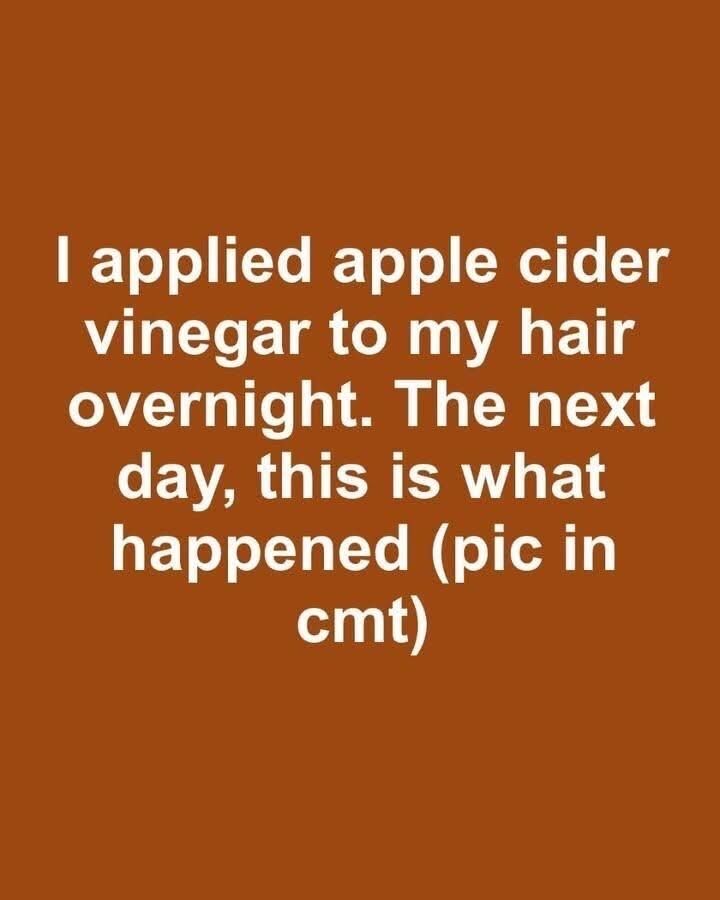 Apple Cider Vinegar for Hair Care and Shine