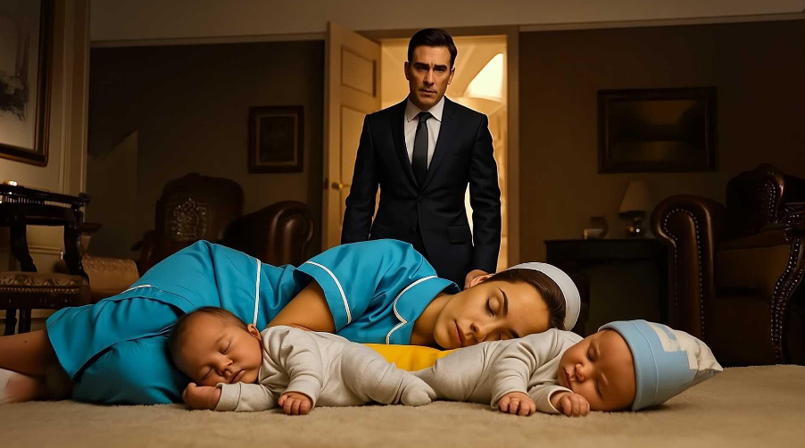 Late at Night, a Father Came Home and Found an Unexpected Scene with His Children