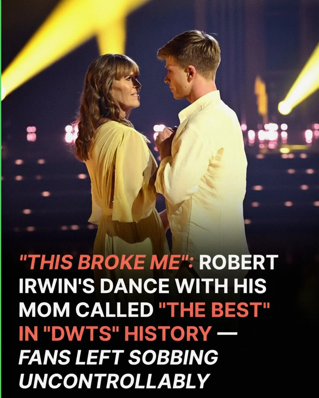 Robert Irwin’s Emotional Dance Tribute Left the DWTS Audience in Tears