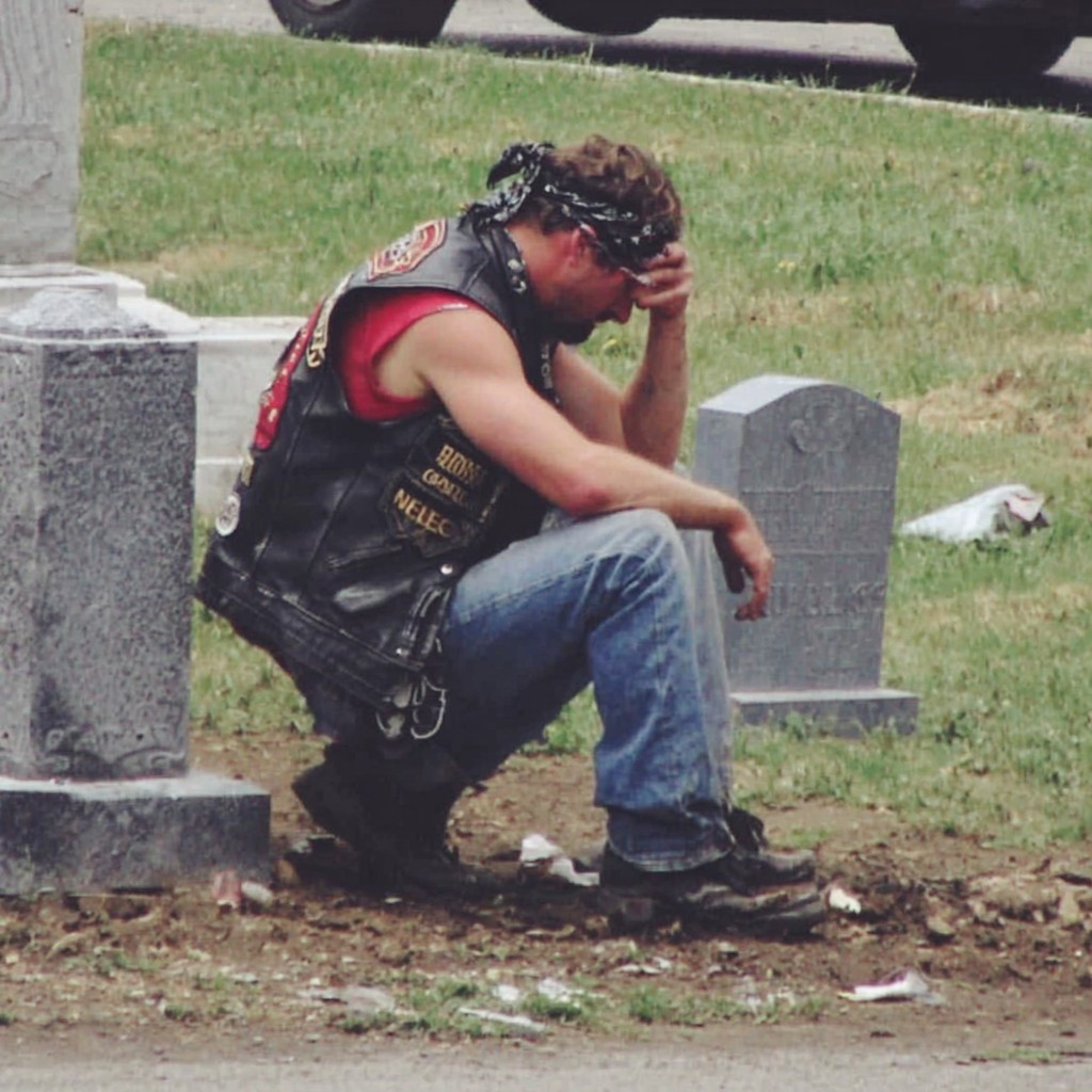 A Mysterious Biker Visited His Late Wife’s Grave — The Truth Left Him in Tears
