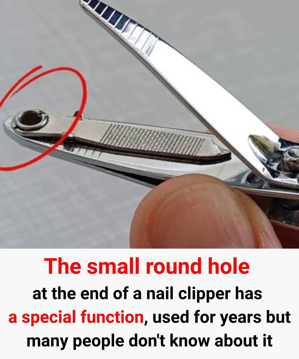 The Tiny Hole on Nail Clippers Has a Smart Purpose You Probably Never Knew