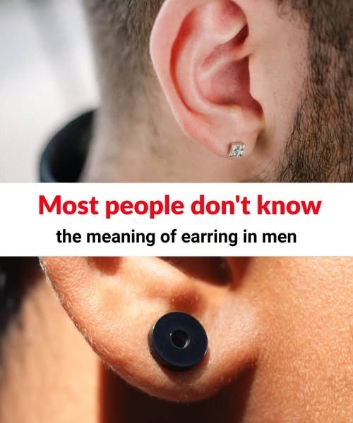 What Men’s Earrings Really Represent Today