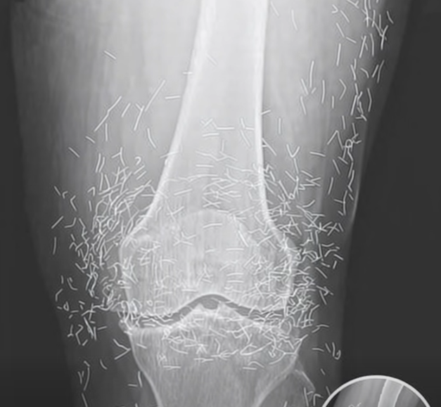 Doctors Stunned by Gold Needles Found in Woman’s Knees During Routine X-Ray
