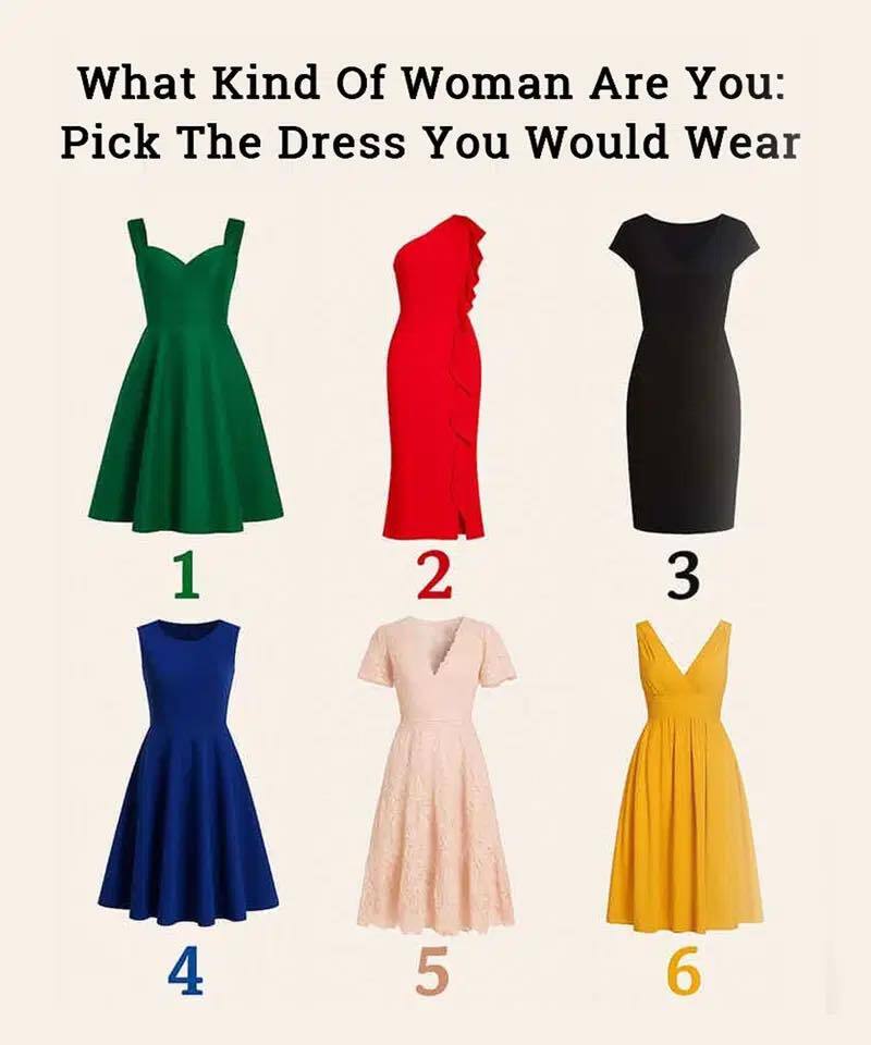 What Your Dress Color Says About You