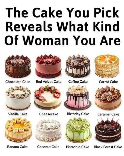 What Your Favorite Cake Might Secretly Say About You