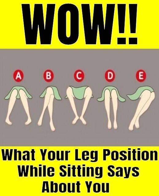 What Your Sitting Style Might Say About You