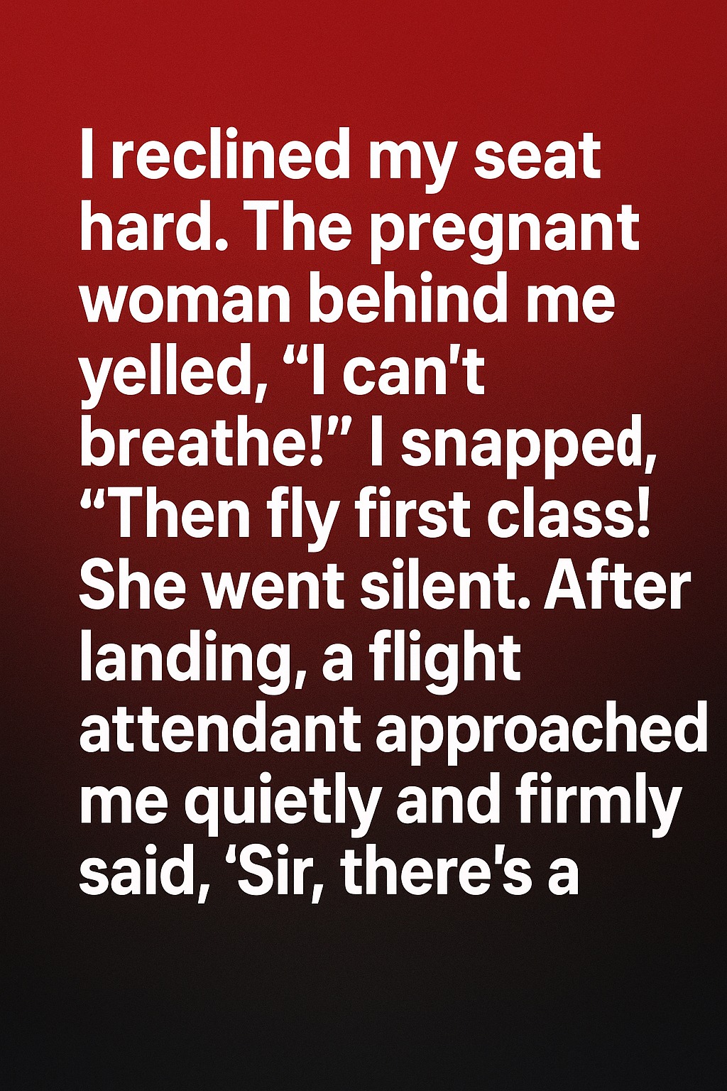 The Quiet Lesson I Learned at 30,000 Feet